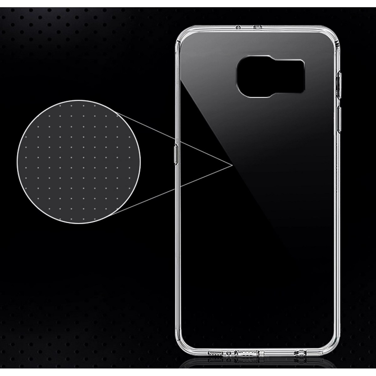 Funda Gel Tpu Fina Ultra-Thin 0,3mm Transparente para Samsung Galaxy S6 G920F