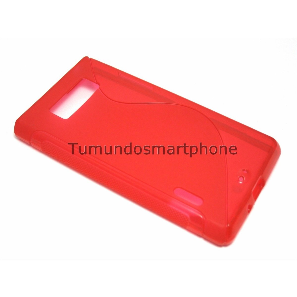 Funda Gel Tpu Lg Optimus L7 P700 / P705 S Line Color Roja