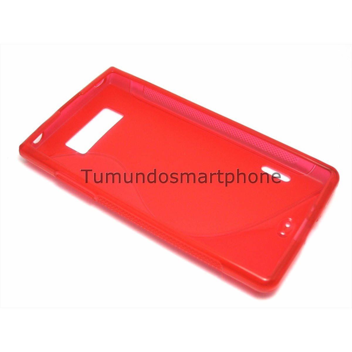 Funda Gel Tpu Lg Optimus L7 P700 / P705 S Line Color Roja