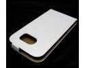 Funda Piel Premium Ultra-Slim Samsung Galaxy S6 G920 Blanca
