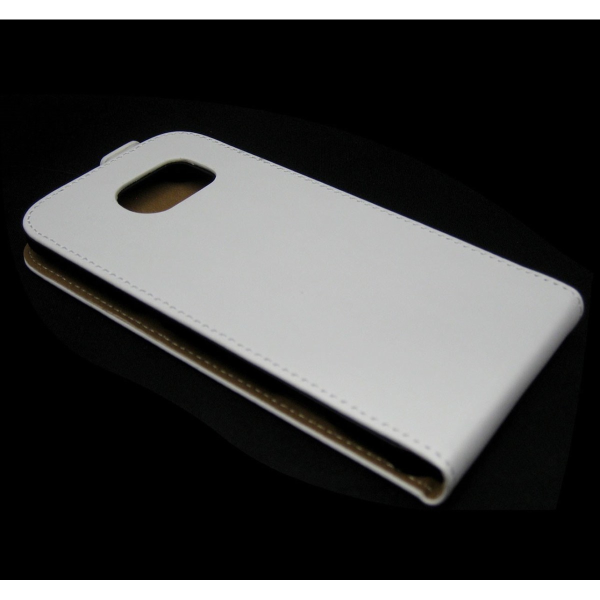 Funda Piel Premium Ultra-Slim Samsung Galaxy S6 G920 Blanca