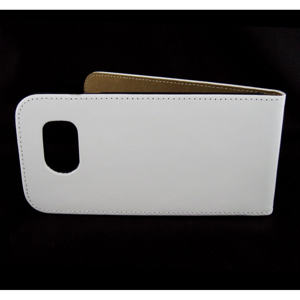 Funda Piel Premium Ultra-Slim Samsung Galaxy S6 G920 Blanca