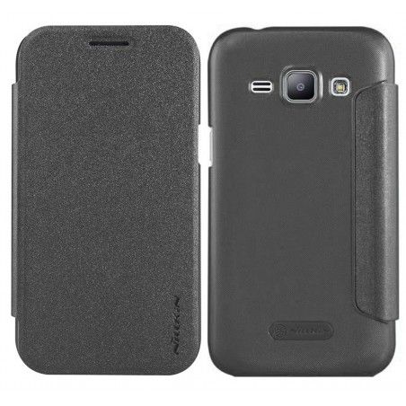 Funda Flip Nillkin Modelo Sparkle para Samsung Galaxy J1 J100H