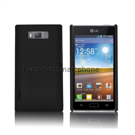 Carcasa Dura Lg Optimus L7 P700 / P705 Color Negra
