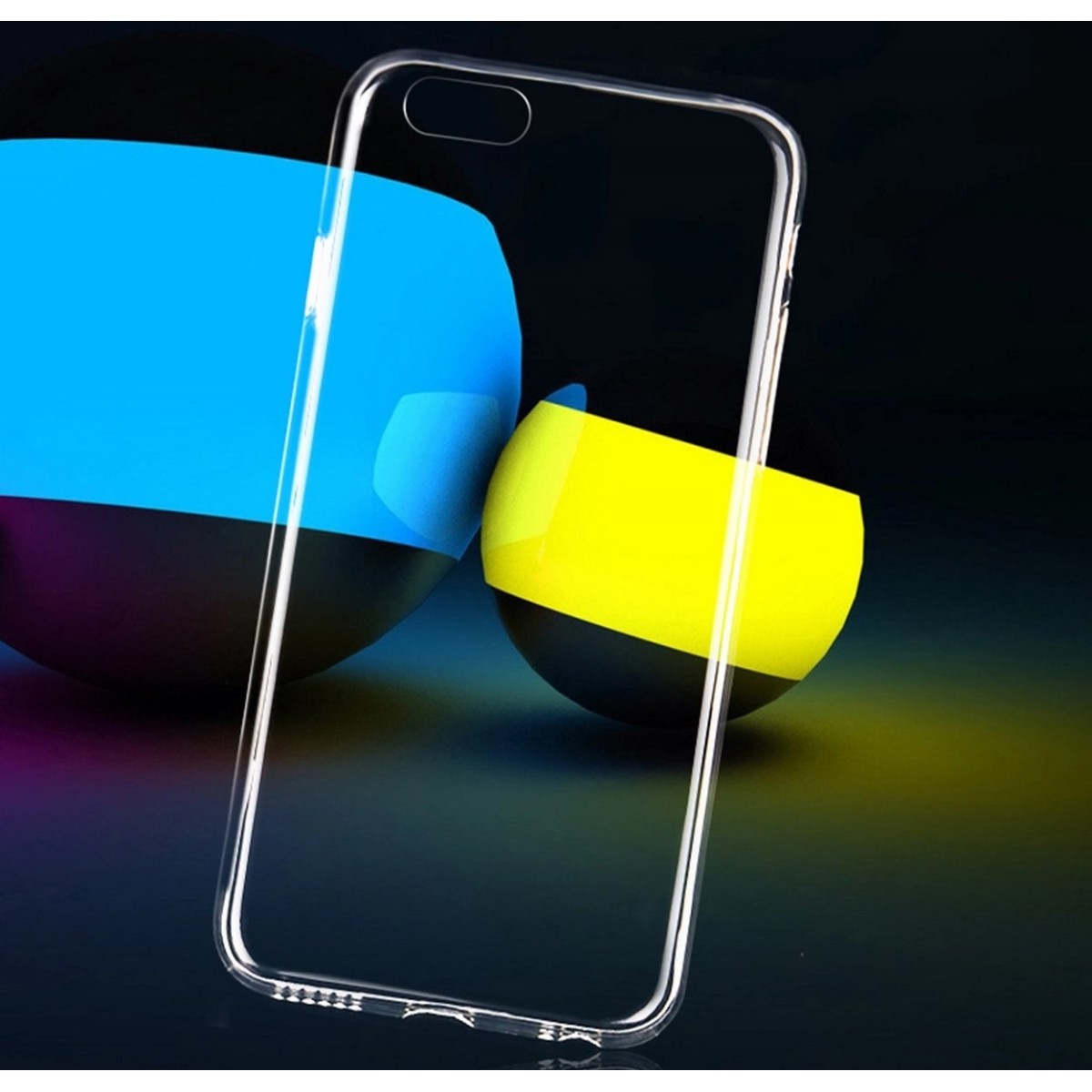 Funda Gel Tpu Fina Ultra-Thin 0,3mm Transparente para Iphone 6 Plus / 6S Plus