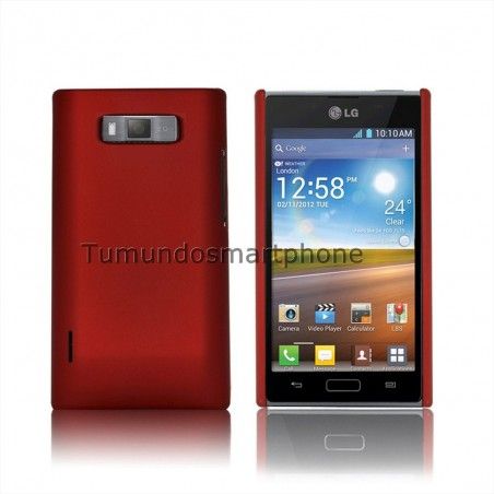 Carcasa Dura Lg Optimus L7 P700 / P705 Color Roja