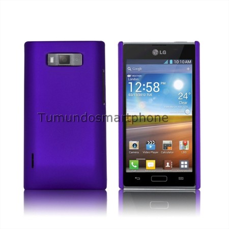 Carcasa Dura Lg Optimus L7 P700 / P705 Color Morada