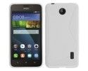 Funda Gel Tpu Huawei Ascend Y635 S Line Color Blanca
