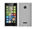 Funda Gel Tpu Microsoft Lumia 435 X Line Color Blanca