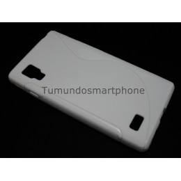 Funda Gel Tpu Lg Optimus L9 P760 S Line Color Blanca 2