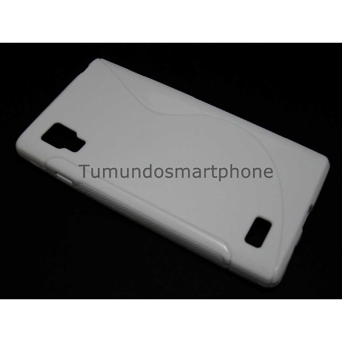 Funda Gel Tpu Lg Optimus L9 P760 S Line Color Blanca