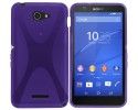 Funda Gel Tpu Sony Xperia E4 X-Line Color Morada