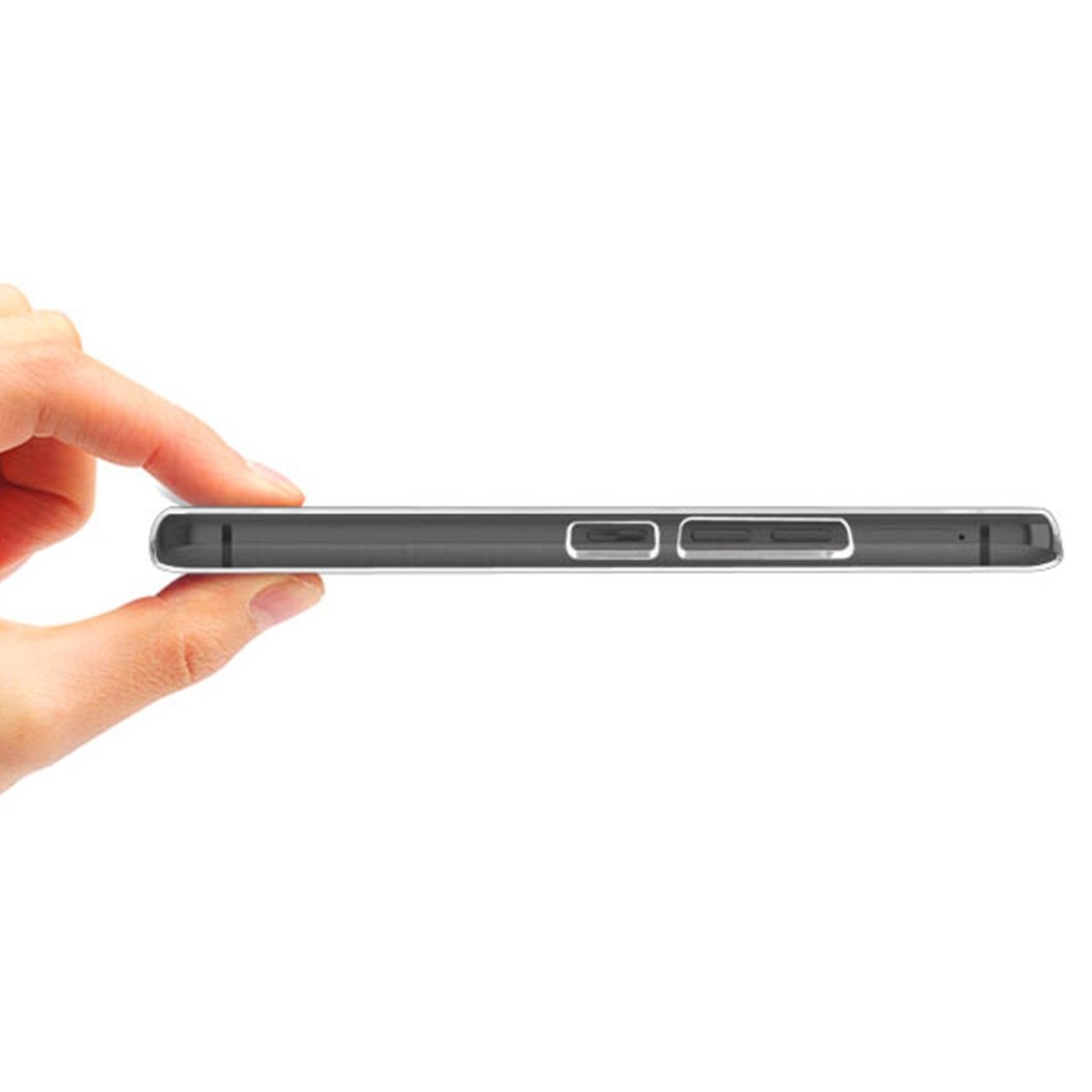 Carcasa Funda Dura Transparente Imak para HTC One M9