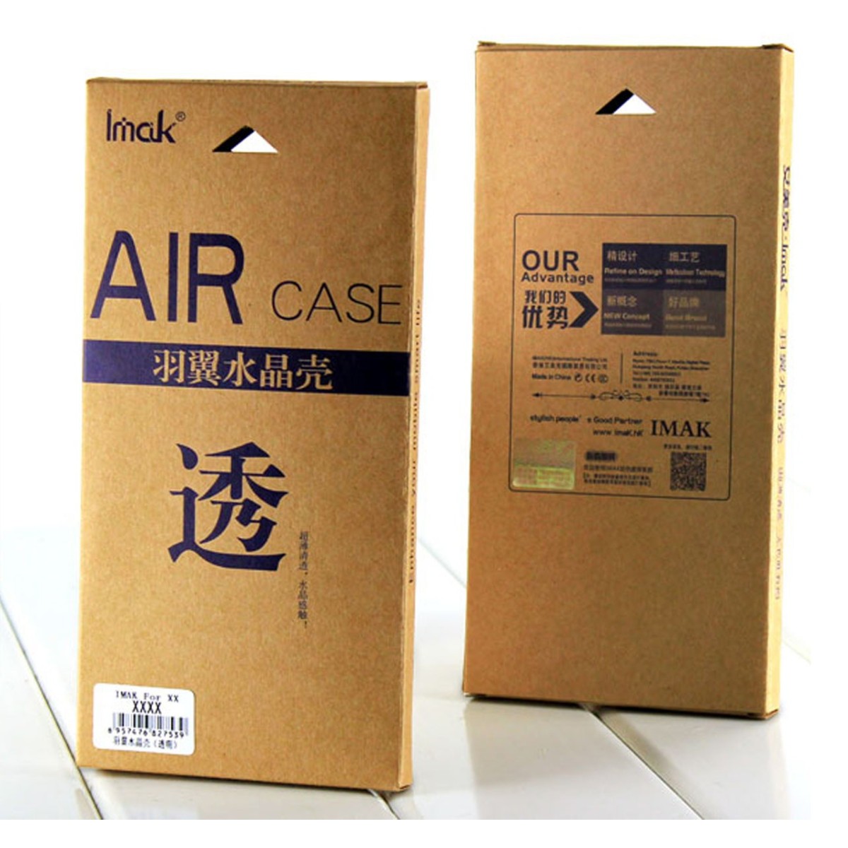 Carcasa Funda Dura Transparente Imak para Asus Zenfone 2 5" Ze500Cl