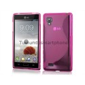 Funda Gel Tpu Lg Optimus L9 P760 S Line Color Rosa