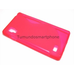 Funda Gel Tpu Lg Optimus L9 P760 S Line Color Rosa 2