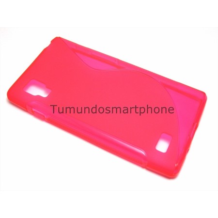 Funda Gel Tpu Lg Optimus L9 P760 S Line Color Rosa