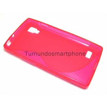 Funda Gel Tpu Lg Optimus L9 P760 S Line Color Rosa
