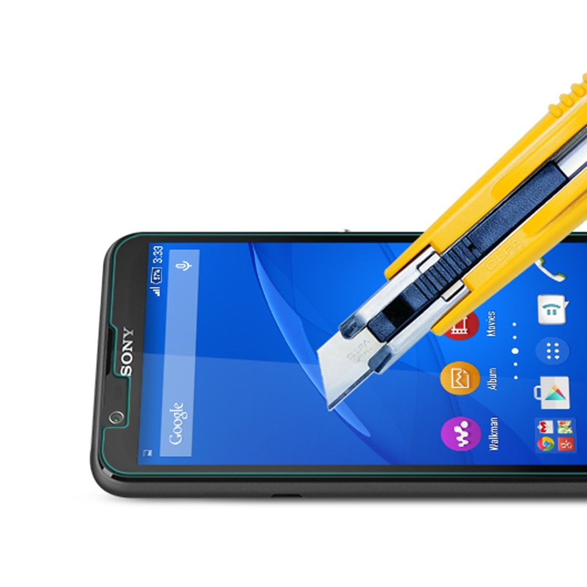 Protector Pantalla Cristal Templado para Sony Xperia E 4G Vidrio