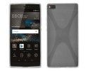 Funda Gel Tpu Huawei P8 X Line Color Transparente