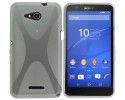 Funda Gel Tpu Sony Xperia E4G X Line Color Transparente