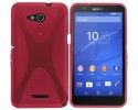 Funda Gel Tpu Sony Xperia E4G X Line Color Rosa