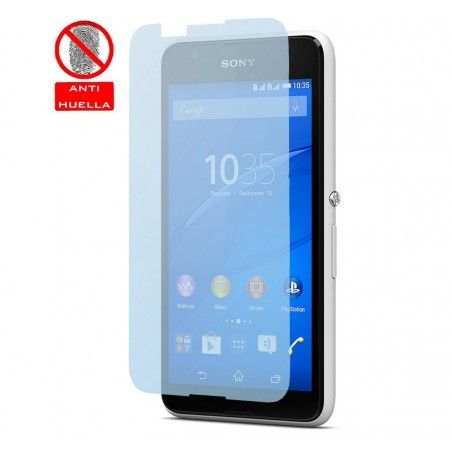 3x Protector Pantalla Mate Antihuellas (Anti-Glare) para Sony Xperia E4G