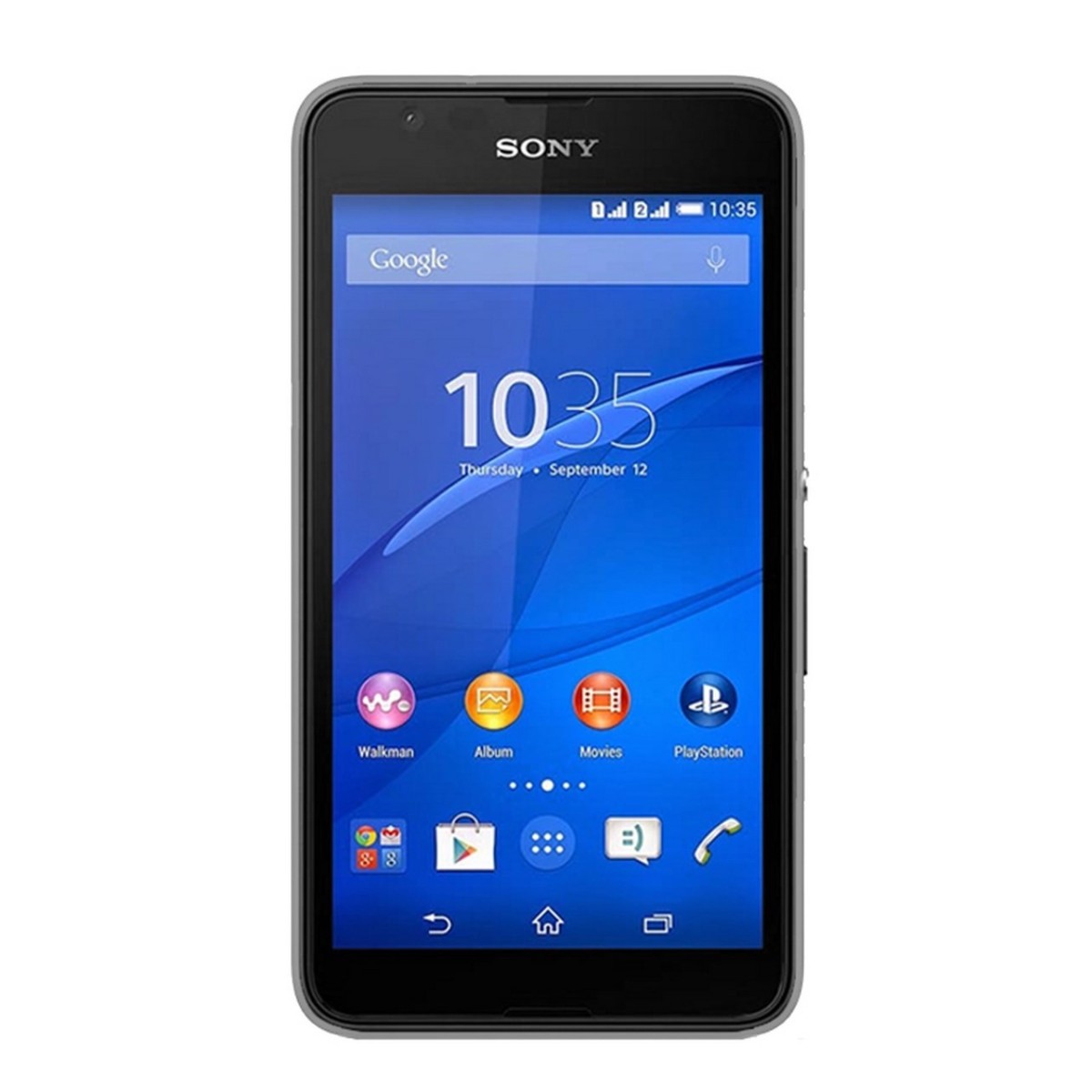 Funda Gel Tpu Fina Ultra-Thin 0,3mm Transparente para Sony Xperia E4G