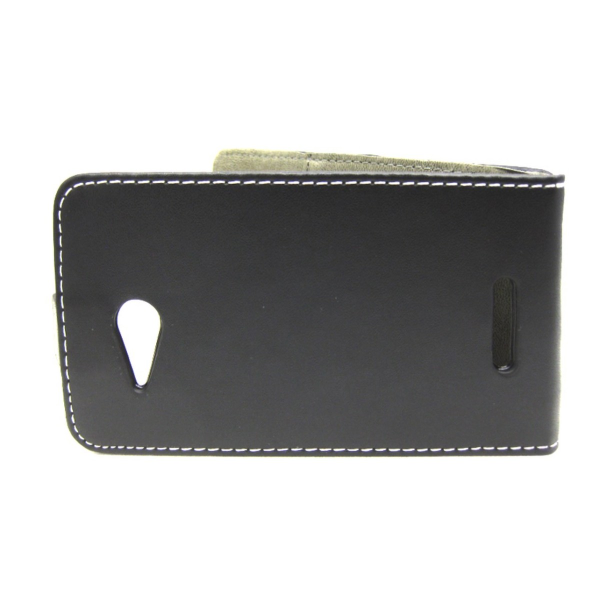 Funda Piel Premium Ultra-Slim Sony Xperia E4G Negra