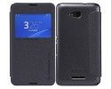 Funda Flip Nillkin Modelo Sparkle para Sony Xperia E4G Color Negra