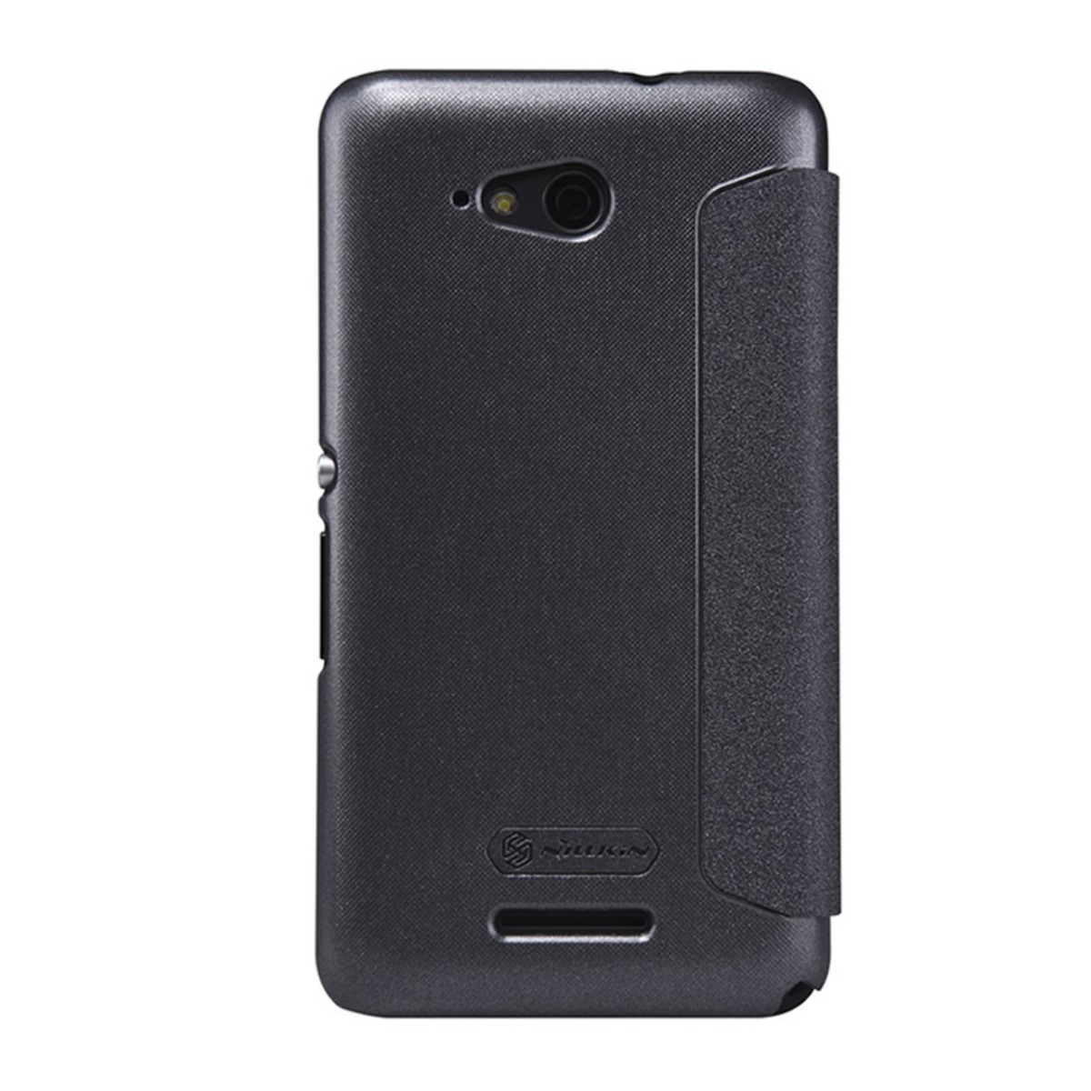 Funda Flip Nillkin Modelo Sparkle para Sony Xperia E4G Color Negra