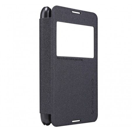 Funda Flip Nillkin Modelo Sparkle para Sony Xperia E4G Color Negra