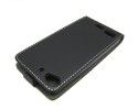 Funda Piel Premium Ultra-Slim Lenovo Vibe X2 Negra