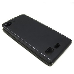 Funda Piel Premium Ultra-Slim Lenovo Vibe X2 Negra 2
