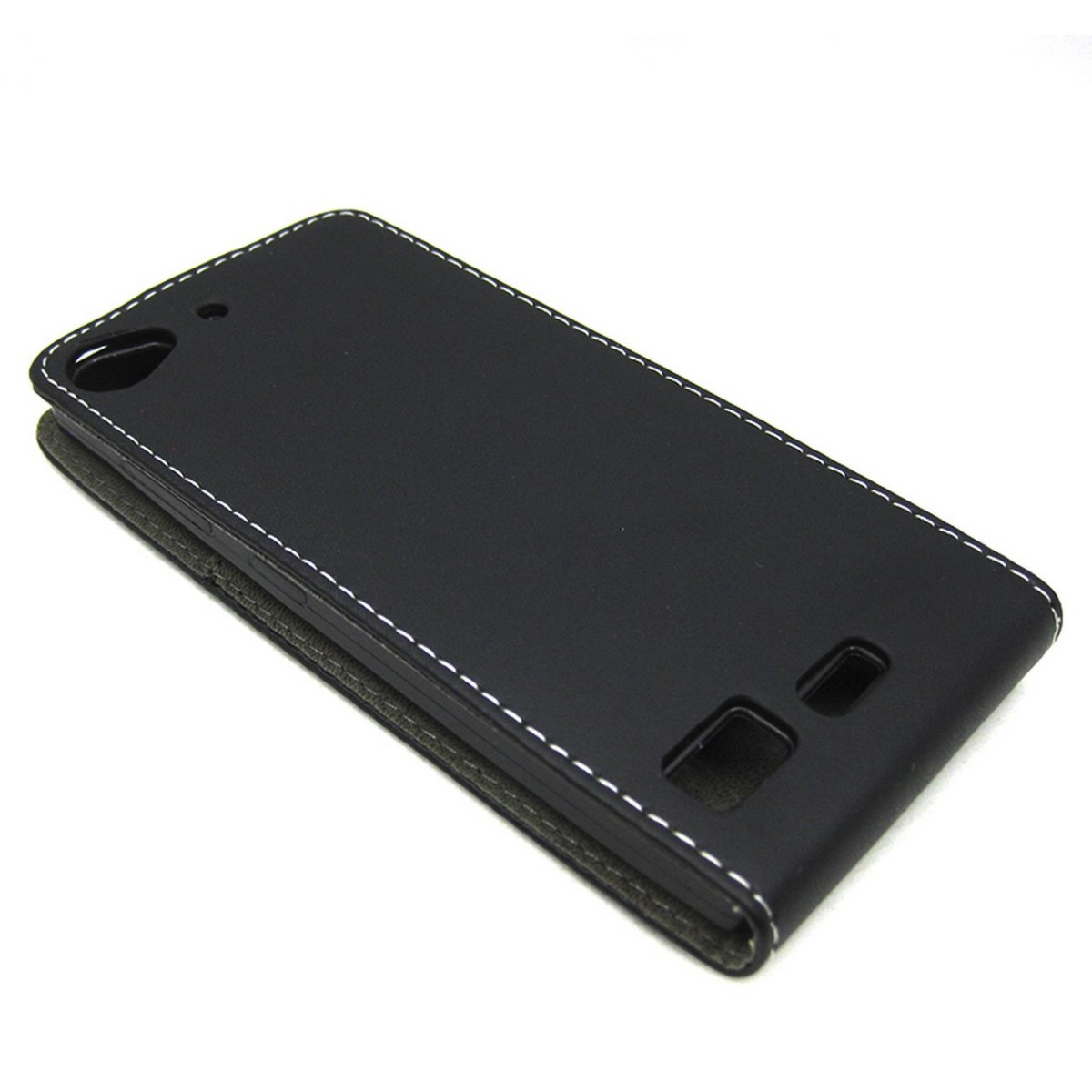Funda Piel Premium Ultra-Slim Lenovo Vibe X2 Negra