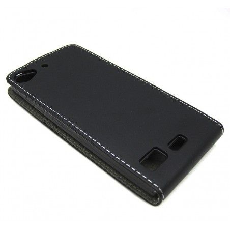 Funda Piel Premium Ultra-Slim Lenovo Vibe X2 Negra