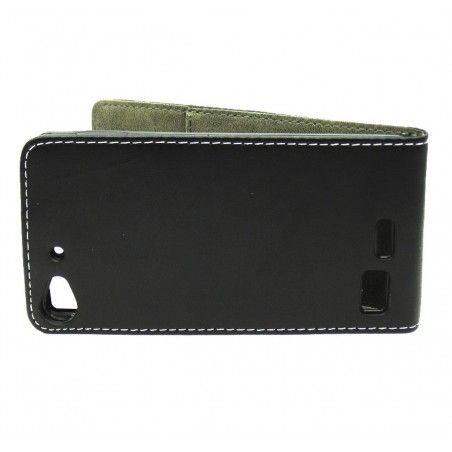 Funda Piel Premium Ultra-Slim Lenovo Vibe X2 Negra