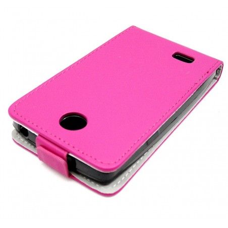Funda Piel Premium Ultra-Slim Lg Joy H220 Rosa