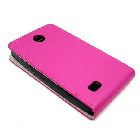 Funda Piel Premium Ultra-Slim Lg Joy H220 Rosa