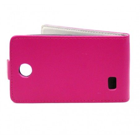 Funda Piel Premium Ultra-Slim Lg Joy H220 Rosa