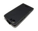 Funda Piel Premium Ultra-Slim Wiko Ridge Fab 4G Negra