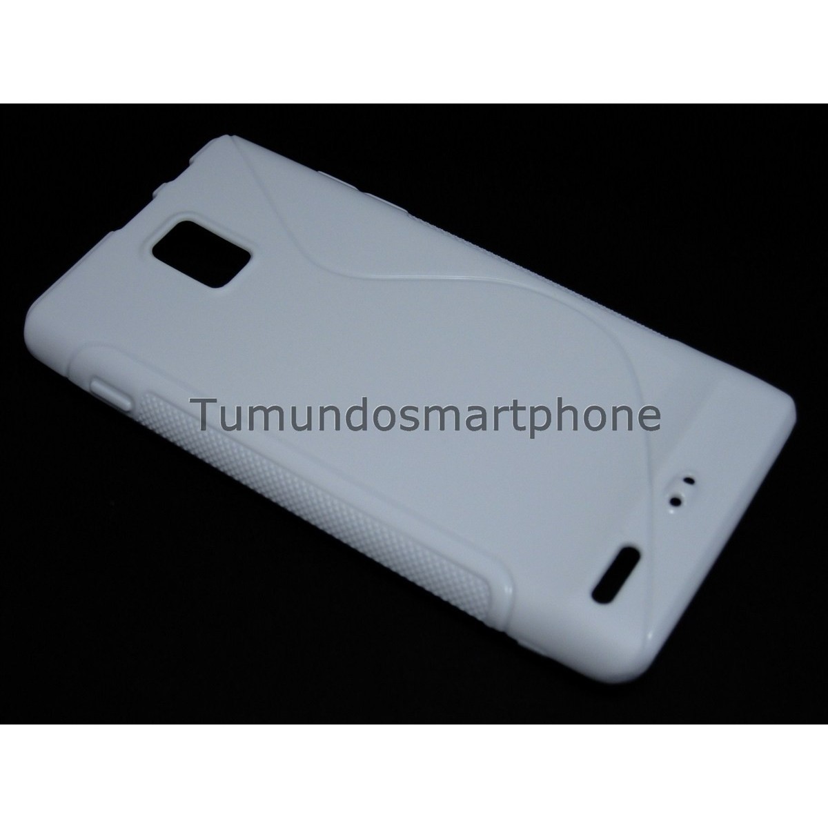 Funda Gel Tpu Huawei Ascend P1 U9200 S Line Color Blanca