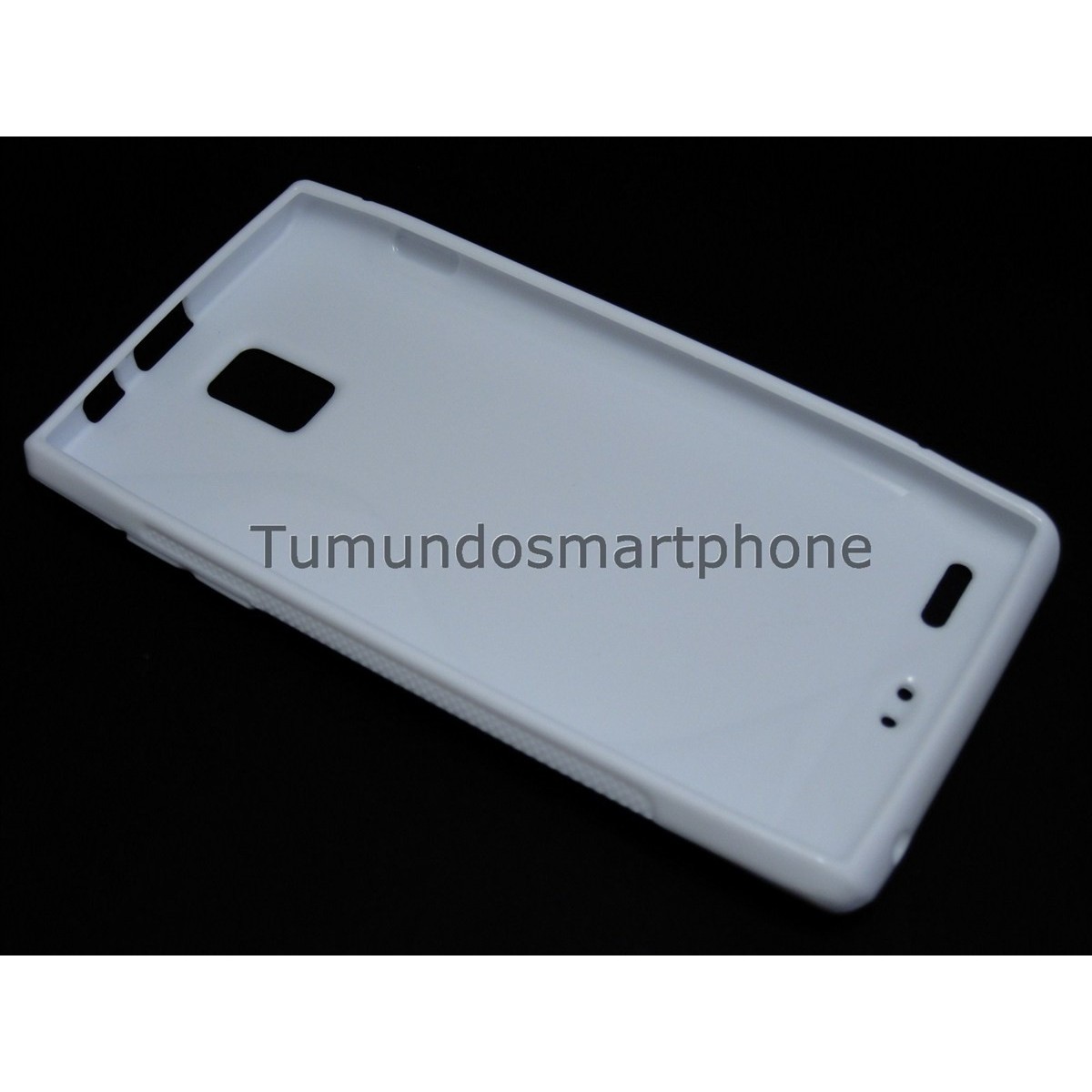 Funda Gel Tpu Huawei Ascend P1 U9200 S Line Color Blanca