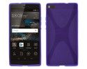 Funda Gel Tpu Huawei P8 X Line Color Morada