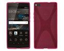 Funda Gel Tpu Huawei P8 X Line Color Rosa