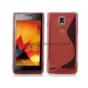 Funda Gel Tpu Huawei Ascend P1 U9200 S Line Color Roja