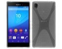 Funda Gel Tpu Sony Xperia M4 Aqua X Line Color Transparente