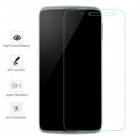 Protector Pantalla Cristal Templado para Alcatel One Touch Idol 3 4.7" Vidrio