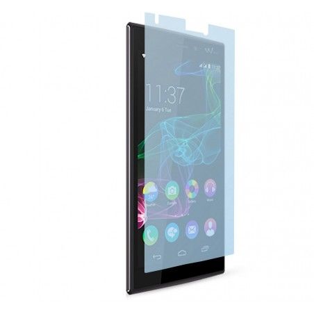3x Protector Pantalla Ultra-Transparente para Wiko Ridge Fab 4G