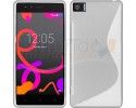 Funda Gel Tpu para Bq Aquaris M4.5 / A4.5 S Line Color Blanca